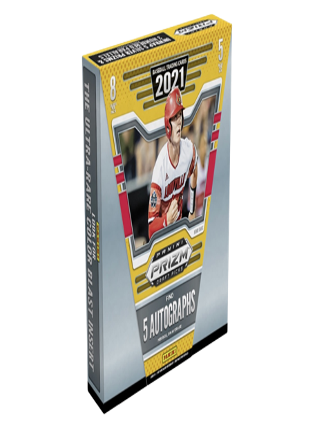 2021 Panini Prizm Draft Picks Baseball Blaster Box Trading Cards 