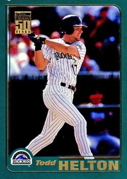 Custom Todd Helton Bazooka Baseball Card 