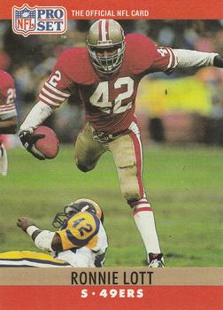 Ronnie Lott Signed 1990 Score Football Card Beckett San Francisco 49er –  CollectibleXchange