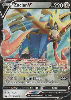 Zacian V Trading Cards: Values, Rookies & Hot Deals | Cardbase