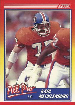 : Football NFL 1992 Upper Deck #392 Karl Mecklenburg