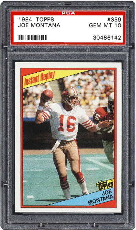 1984 Topps Joe Montana #359