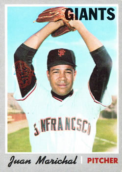 Juan Marichal Topps 1970 #210 1971 #325 1973 #480 & 1974 #330 Baseball  Cards HOF