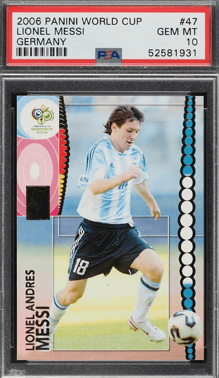 2006 Panini FIFA World Cup Germany #47 Lionel Messi
