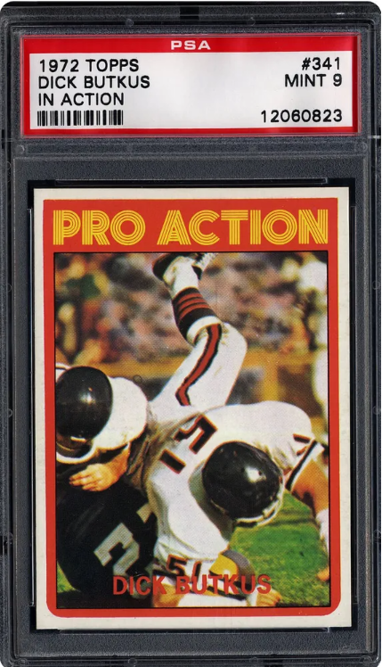 1972 Topps Dick Butkus #341