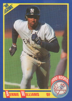 1990 Bowman #439 Bernie Williams New York Yankees Rookie Card