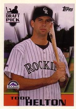 Todd Helton Trading Cards: Values, Tracking & Hot Deals | Cardbase