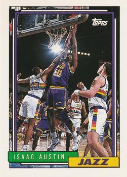 1992 Topps #313 RC Isaac Austin Value Basketball | Collectibles.com