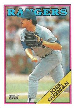 Jose Guzman #462 1989 Topps Baseball Card