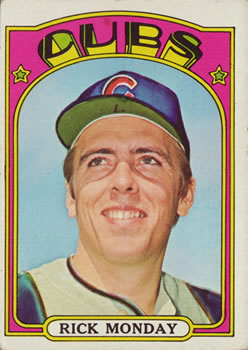 WHEN TOPPS HAD (BASE)BALLS!: FUTURE STAR- RICK MONDAY