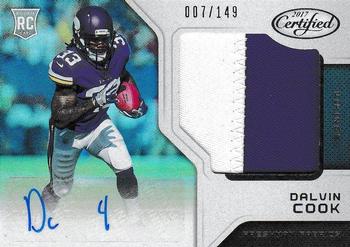 2018 Panini Score Dalvin Cook Rookie Jersey #4 FSU 2017 Draft