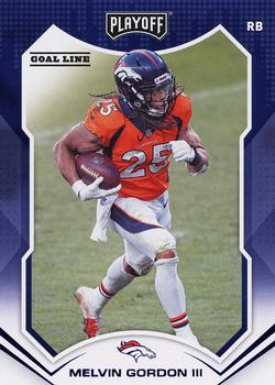 : 2021 Score #216 Melvin Gordon III Denver Broncos NM-MT NFL  Football : Collectibles & Fine Art