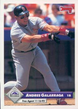 1996 Upper Deck #65 ANDRES GALARRAGA Colorado Rockies ~B8A