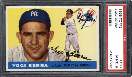 1955 Topps Yogi Berra #198
