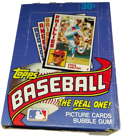 1984 TOPPS BASEBALL CARDS PRICE GUIDE visual data 4