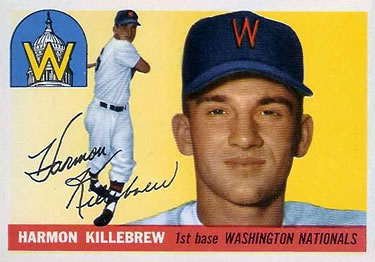Harmon Killebrew 1961 Topps Baseball Card #80
