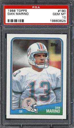 1988 Topps Dan Marino #190