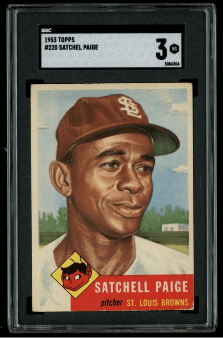 1953 Topps Satchel Paige #220
