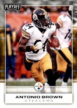 : 2018 Donruss Football #239 Antonio Brown Pittsburgh Steelers  Official NFL Trading Card : Collectibles & Fine Art