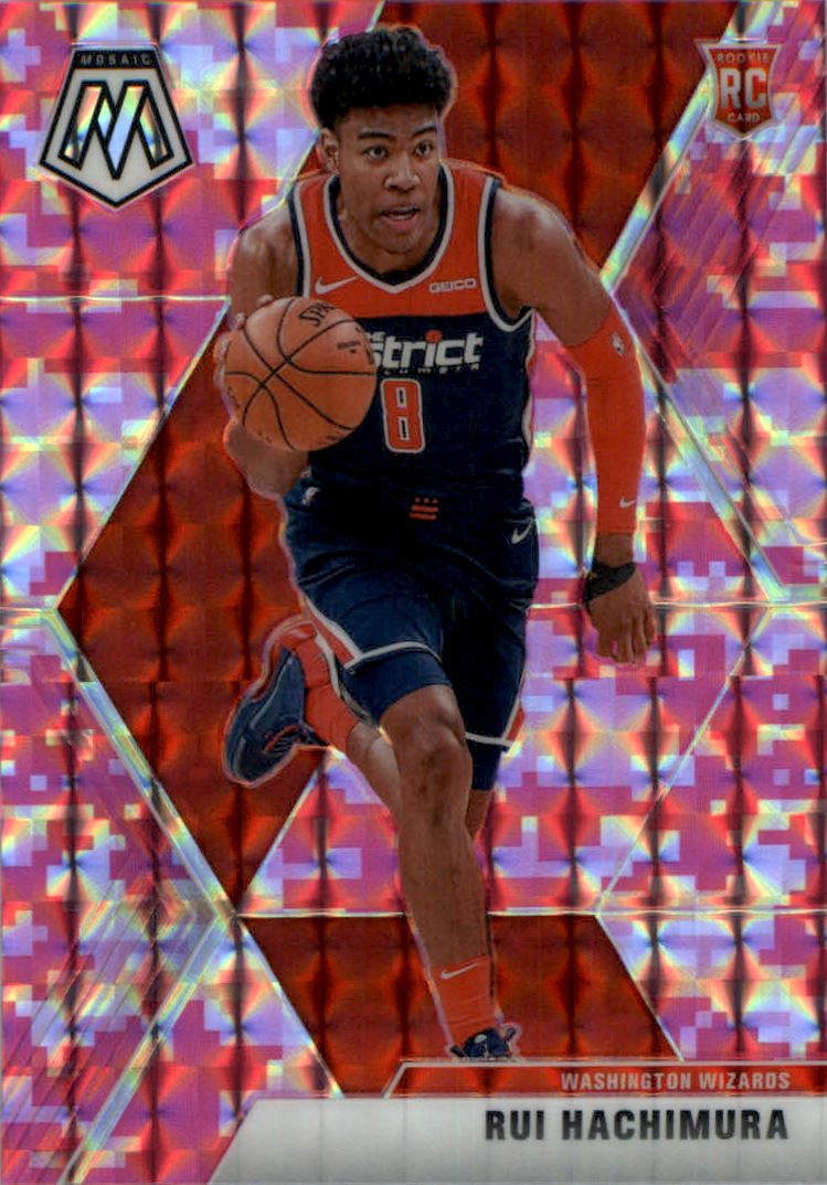 2019 Panini Mosaic Camo Pink #231 Rui Hachimura Value
