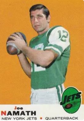 1969 Topps Joe Namath #100 - $15,111