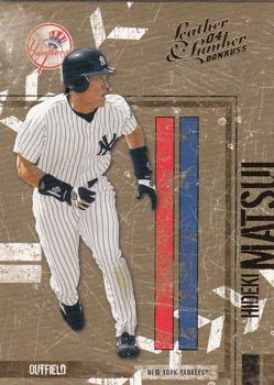 Authentic Hideki Matsui 2003 Jersey NY Yankees 3X rookie stitch signature