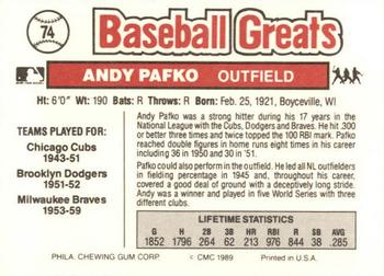 Andy Pafko Cards: Values, Rookies | Collectibles.com