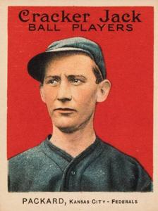 Shoeless Joe Jackson Baseball Card. Cracker Jack.undated. 