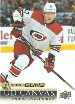 2018-19 Upper Deck outlet Andrei Svechnikov Young Guns Rookie PSA 8