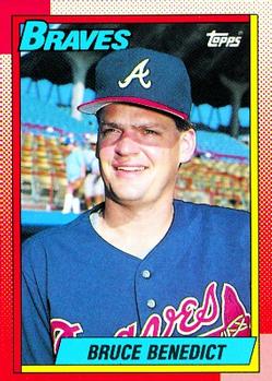 Bruce Benedict - Atlanta Braves (MLB Baseball Card) 1987 Donruss # 448 NM/MT