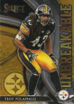 C&I Collectibles NFL 8x10 Troy Polamalu Pittsburgh Steelers Career Stat Plaque