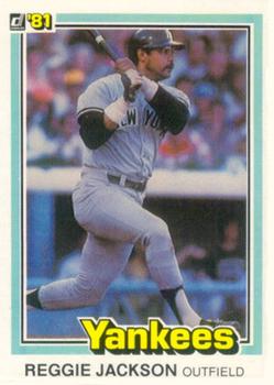 Reggie Jackson 1987 Topps #312 New York Yankees Baseball Card