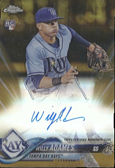 Willy Adames Cards: Values, Rookies | Collectibles.com