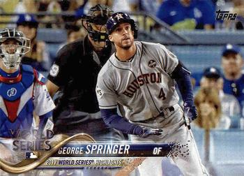 2017 Topps Topps Salute Father's Day George Springer #S-36