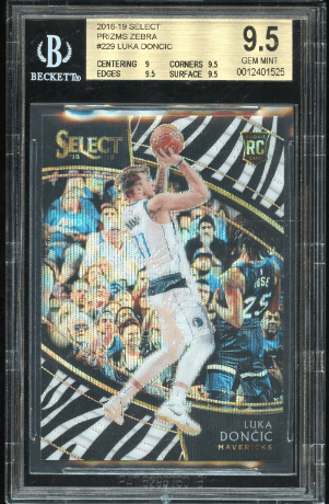 2018-19 Panini Select Courtside Luka Doncic Rookie Card #229
