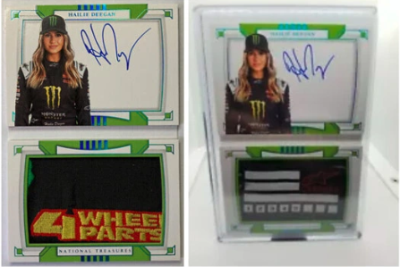 2020 National Treasures Hailie Deegan Midnight-Green RPA #101
