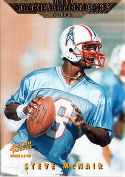 Steve McNair 1995 Upper Deck Houston Oilers Football Rookie Card – KBK  Sports