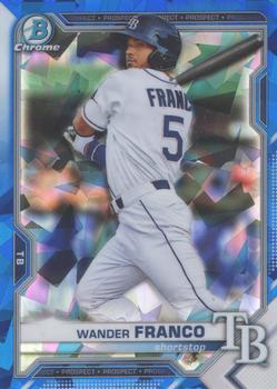 2021 Bowman Sapphire Edition #BCP-57 Wander Franco Value null
