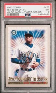 2000 Topps Ken Griffey Jr. Magic Moments 1992 MVP