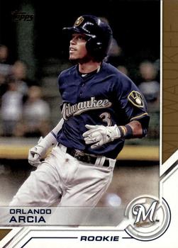  2017 Bowman #41 Orlando Arcia Milwaukee Brewers Rookie Baseball  Card : Collectibles & Fine Art