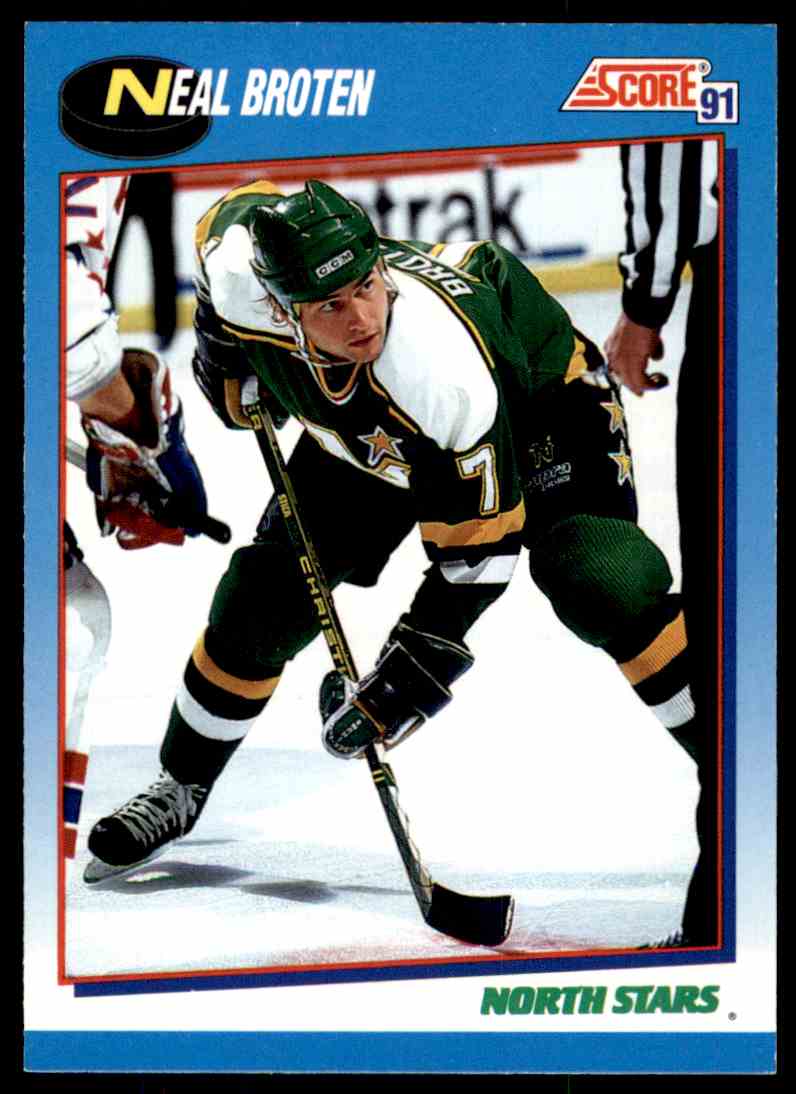 Neal Broten - Stars #48 Fleer Ultra 1994-5 Ice Hockey Trading Card