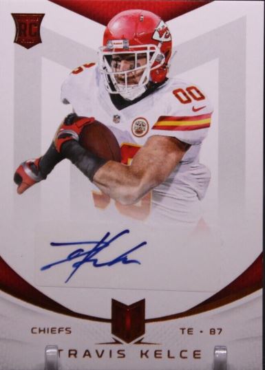 2013 Panini Momentum Travis Kelce /449 #192 RC