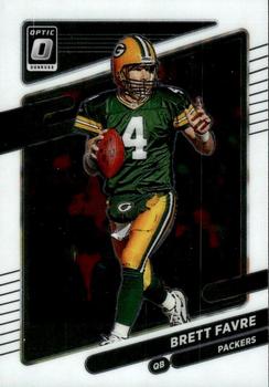 Brett Favre 2007 Upper Deck Game-Worn Jersey Card