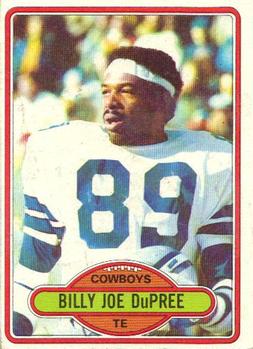 1982 Topps Billy Joe DuPree