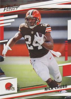 2021 GOLD STANDARD GOLD GEAR NICK CHUBB JERSEY /299 CLEVELAND BROWNS