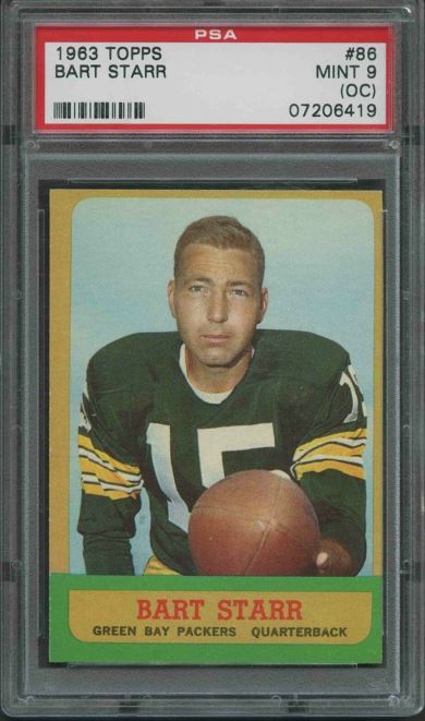 1963 Topps Bart Starr #86