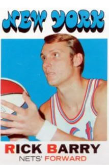 1971 Topps Rick Barry Rookie Card #170 - $28,975