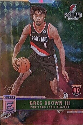 2021 Prizm Greg Brown Ice buy Prizm Rookie #291 PSA 10 Gem Mint RC