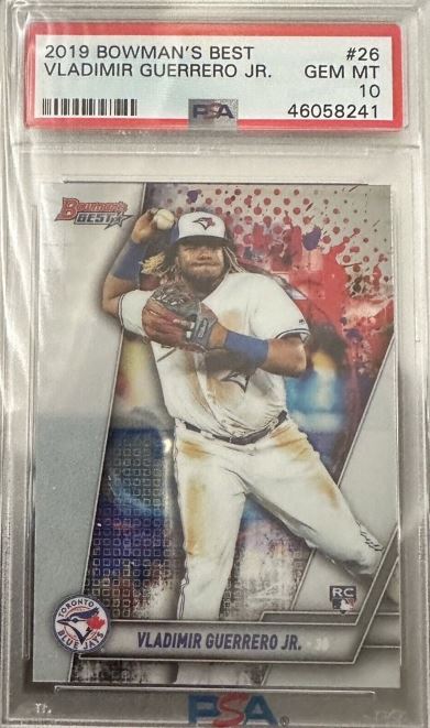 2019 Bowman’s Best Vladimir Guerrero Jr. #26