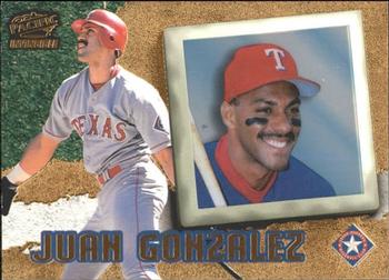 1994 Churchs Show Stoppers # 1 Juan Gonzalez Card (C) Texas Rangers